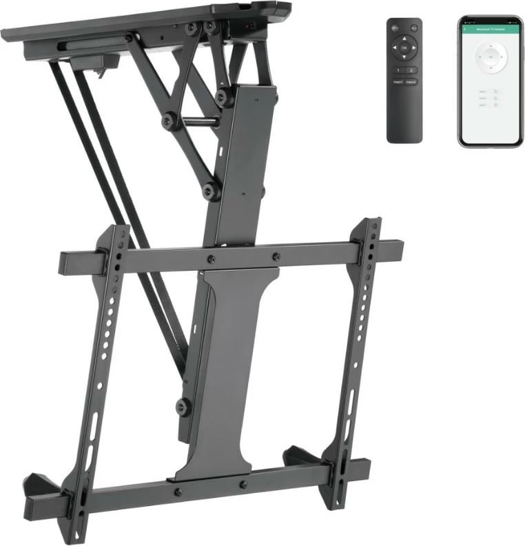 Mbajtës tavani elektrik për TV Techly 368680, 32-70 inç, i zi Mbajtës tavani elektrik për TV Techly 368680, 32-70 inç, i zi