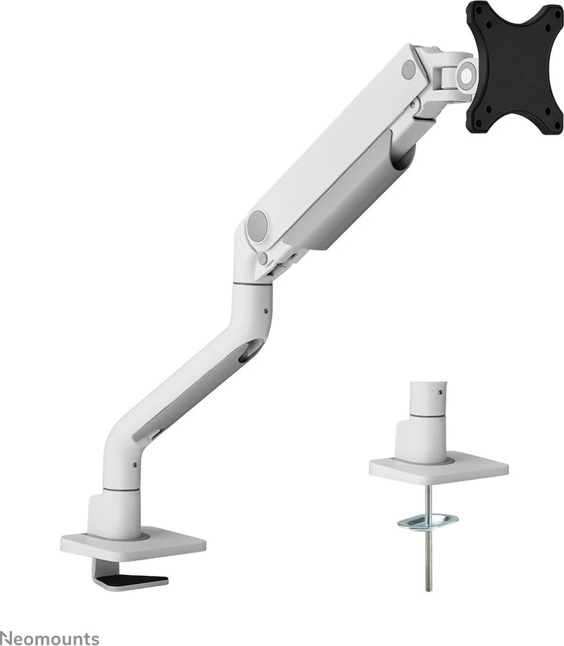 Krah monitori Neomounts DS70S-950WH1, Clamp/Grommet, 18 kg, 43.2 cm (17"), 124.5 cm (49"), 100 x 100 mm, Bardhë Krah monitori Neomounts DS70S-950WH1, Clamp/Grommet, 18 kg, 43.2 cm (17"), 124.5 cm (49"), 100 x 100 mm, Bardhë