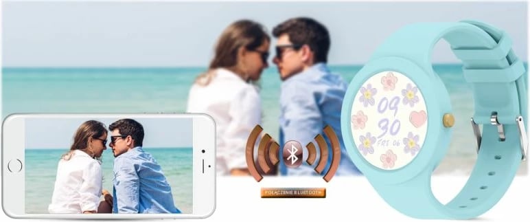 Smartwatch për femra Gravity, blu