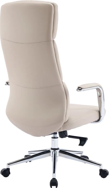 Karrige menaxheri për zyre, ngjyrë bezhë, Bendona, 71x78x119-127cm