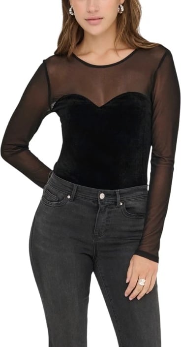 bluzë Only femra e zezë