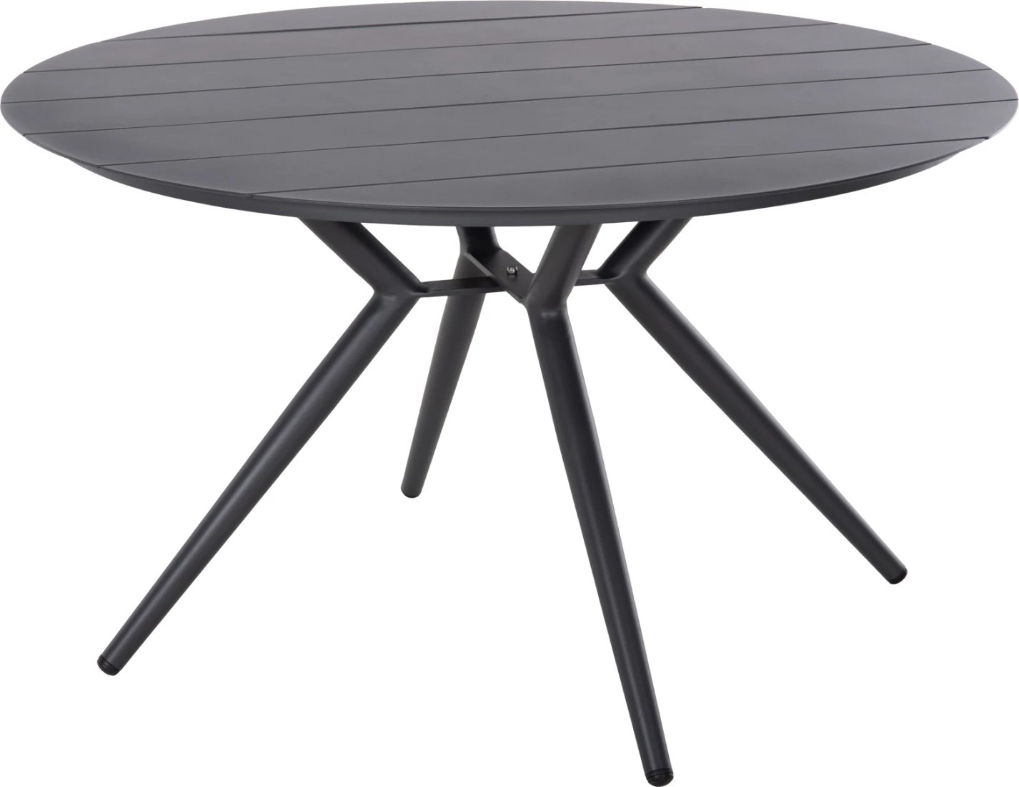 Tavolinë e jashtme e rrumbullakët HIGER FH6061.03 alumini antracit Φ126Χ73H cm