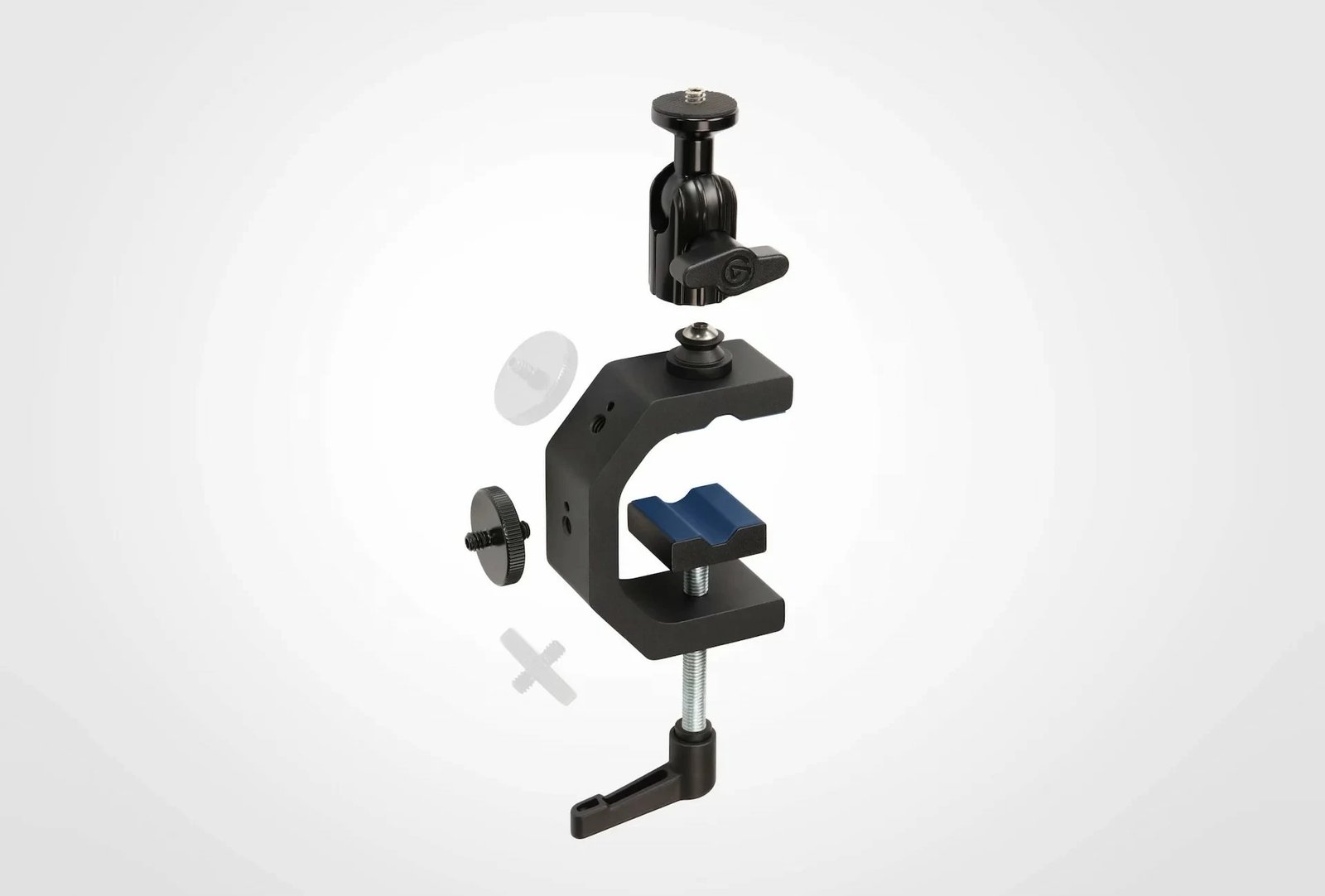 Kapëse e rëndë Elgato Heavy Clamp, alumini/çelik inox, 1.5 kg, 1/4", e zezë