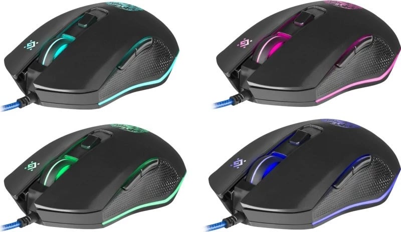 Maus Defender GM-927 Sleipnir, Optik, 12800dpi, 6P, i zi