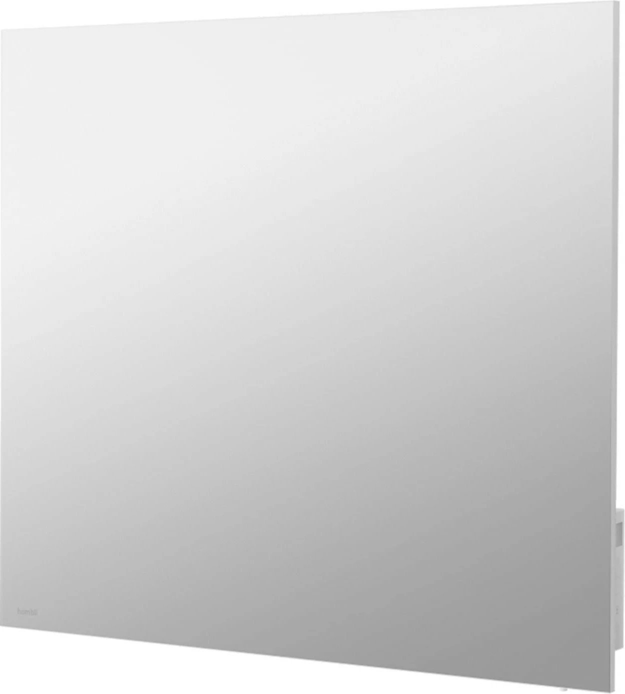 Panel ngrohës smart Hombli, 400W, xham, pasqyrë, i bardhë