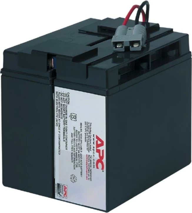 Bateri zëvendësuese, APC, Replacement Battery Cartridge #7 (RBC7), për UPS, hot-swap, e montuar me konektorë, e zezë