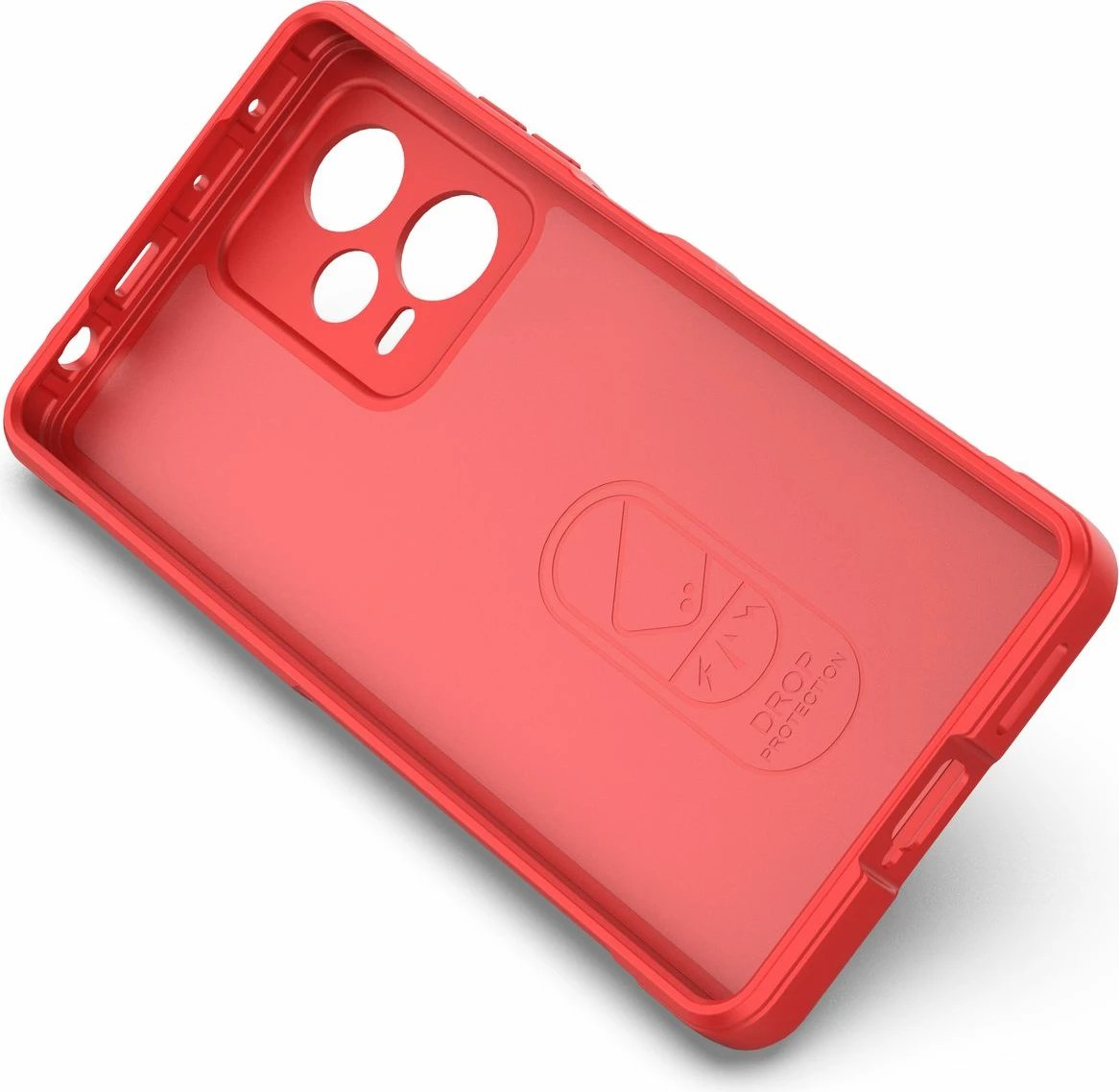 Mbështjellës Hurtel Magic Shield Case për Xiaomi Redmi Note 12 Pro+, i kuq Mbështjellës Hurtel Magic Shield Case për Xiaomi Redmi Note 12 Pro+, i kuq