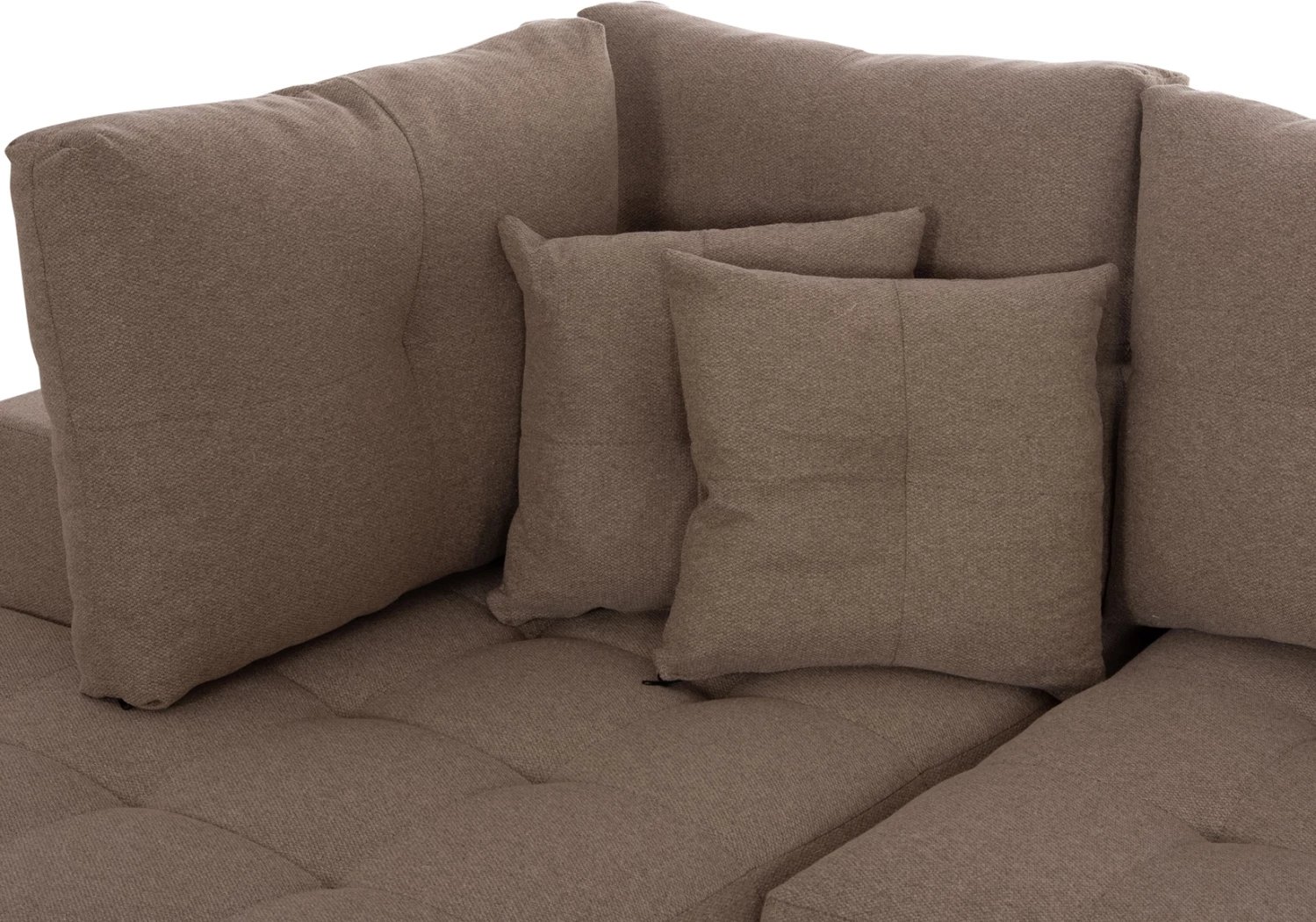 Kënd-sofë me shtrat dhe hapësirë për depo, ngjyrë bezhë, TRENDSTON FH3302.03L, 298x177x95cm