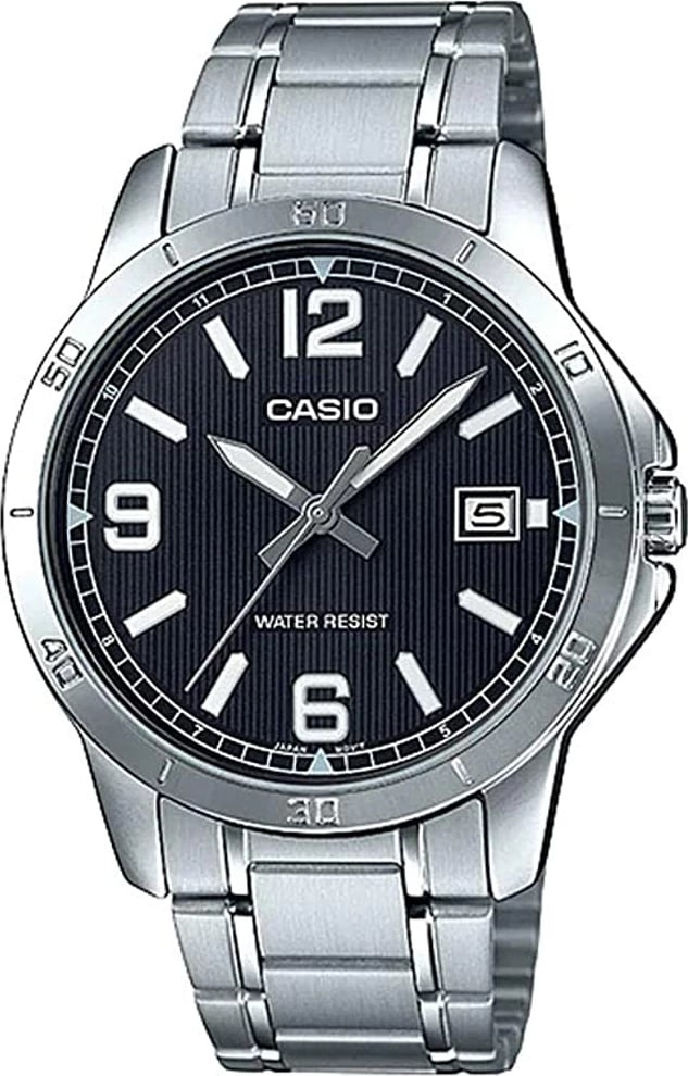 Orë dore për meshkuj CASIO COLLECTION Casual Date, e zezë