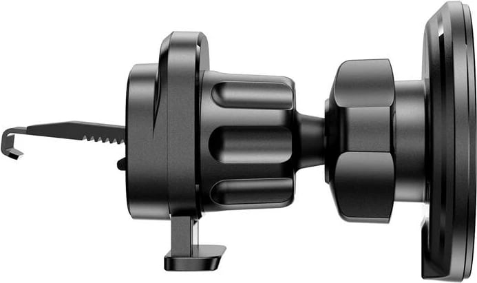 Mbështjellës magnetik me karikim wireless Joyroom JR-ZS412 për makinë, i zi