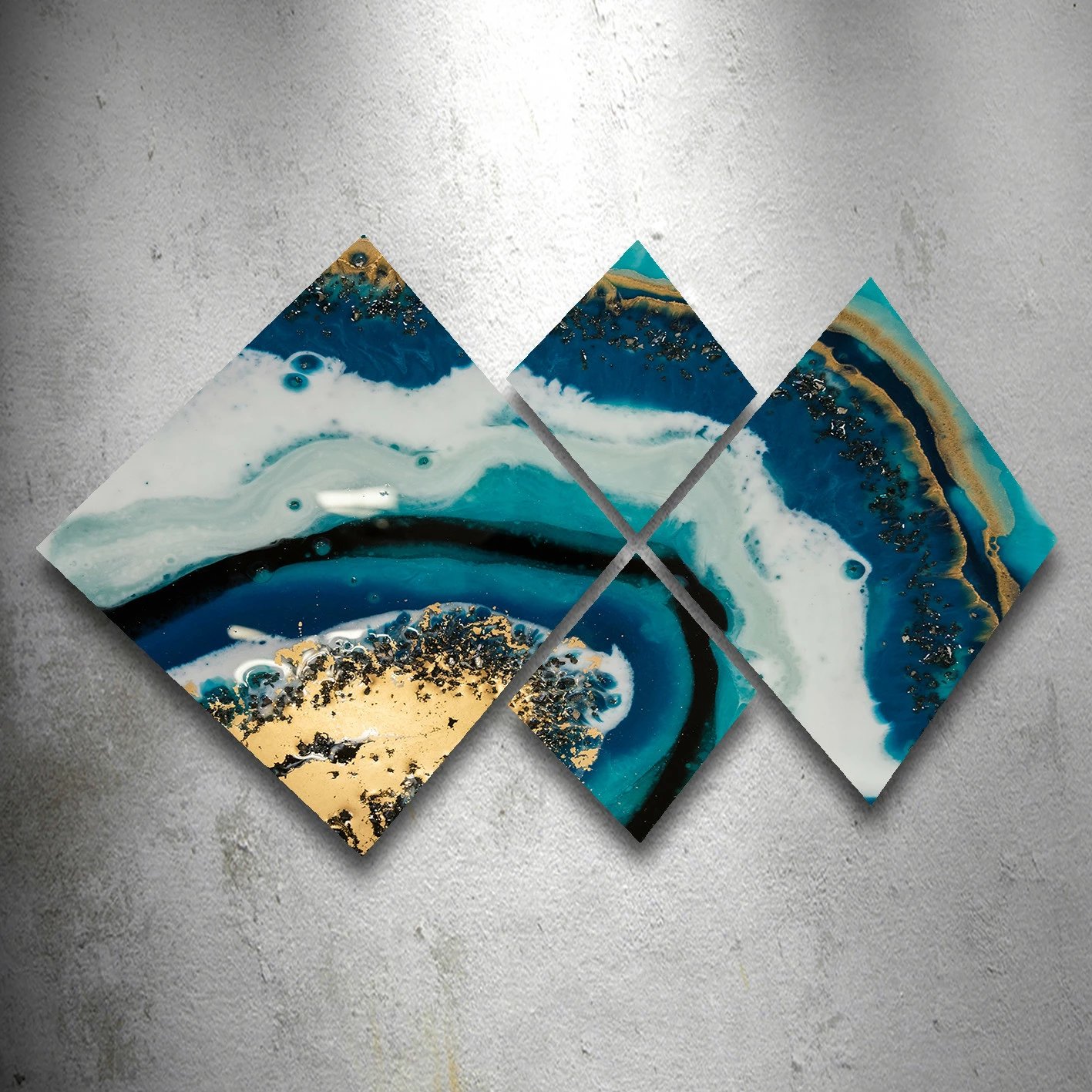 Pikturë dekorative MDF (4 pjesë), shumëngjyrëshe, 4MDF1918811219