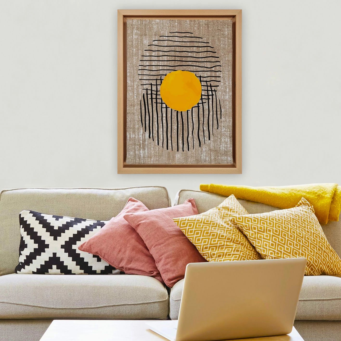 Pikturë dekorative në kanavacë, shumëngjyrëshe, LNJ519825351702 - 6696