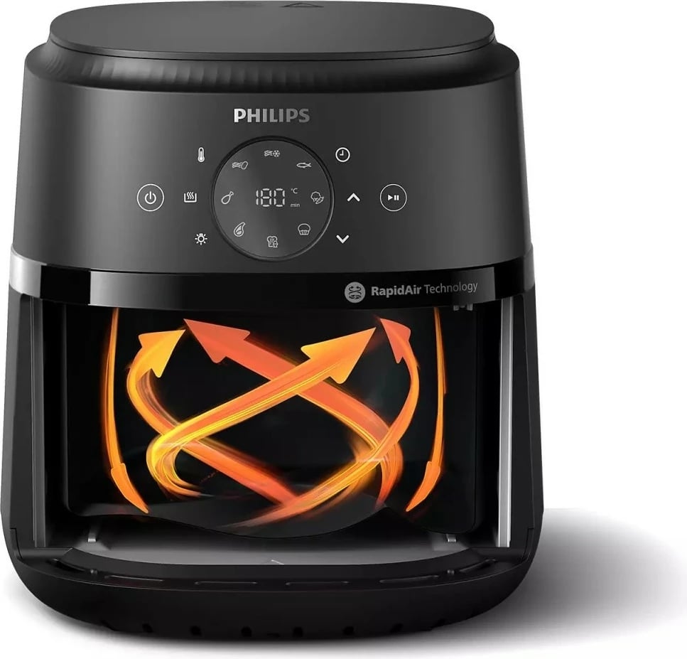 Frytownicë Philips seria 2000 NA221/00, 4.2L, e zezë