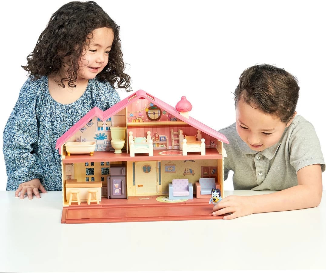 Shtëpi lodër TM Toys Bluey BLU 13024, shumëngjyrëshe, me figurë