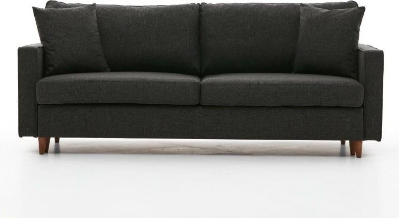 Divan-krevat treshe, ngjyrë antracit, Atelier del Sofa, Eva