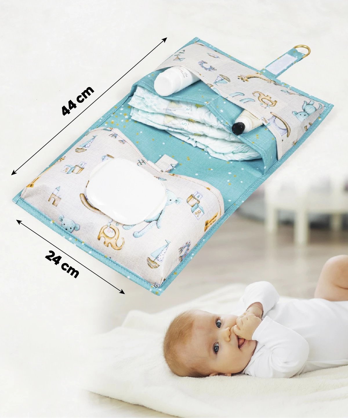 Shportë prej ndjesi, ngjyrë kaltër, Aberto Design, ALS-04294