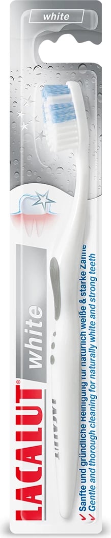 LACALUT Brushë për dhëmbë WHITE