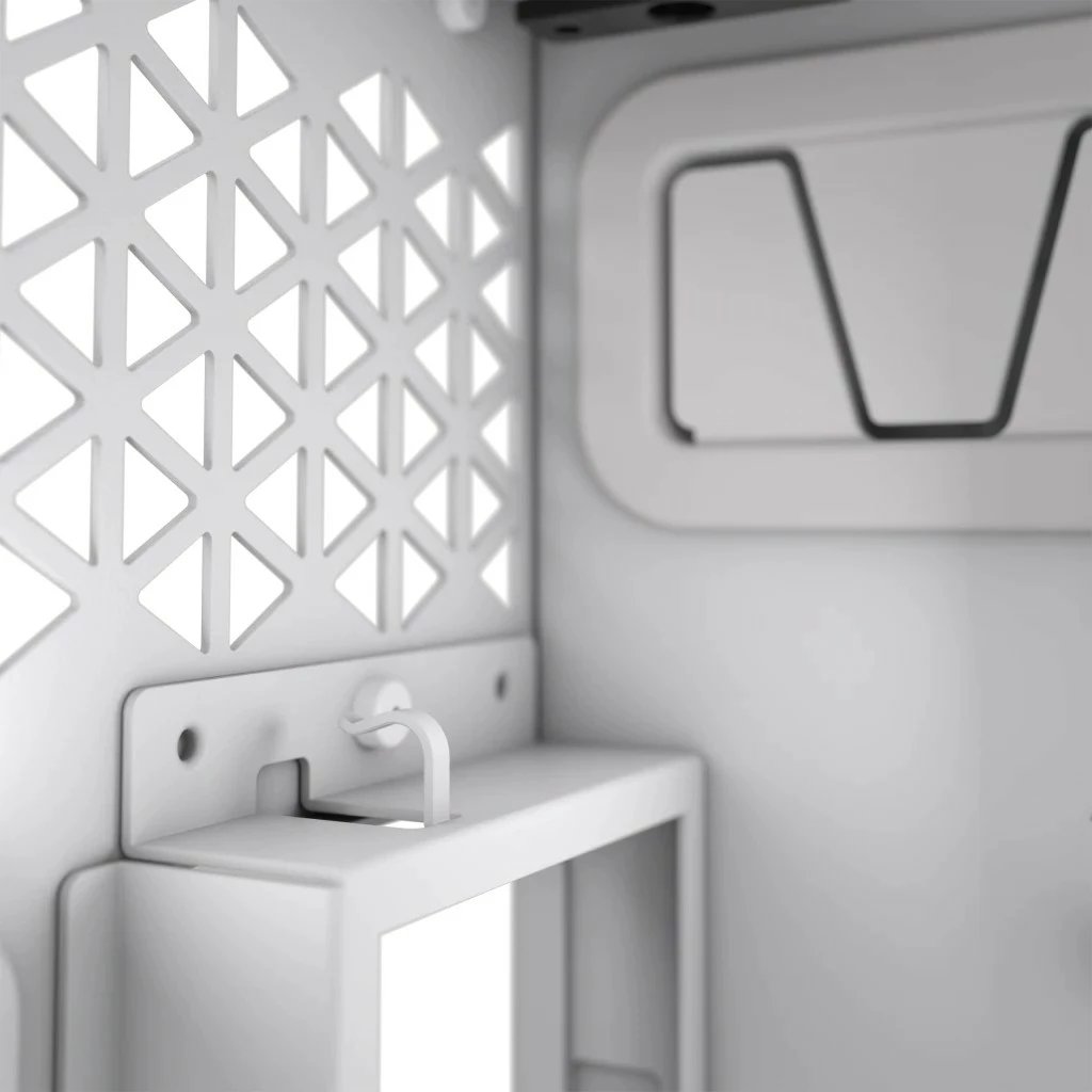 Kasë Corsair 6500D Airflow, Midi Tower, xham i temperuar, e bardhë