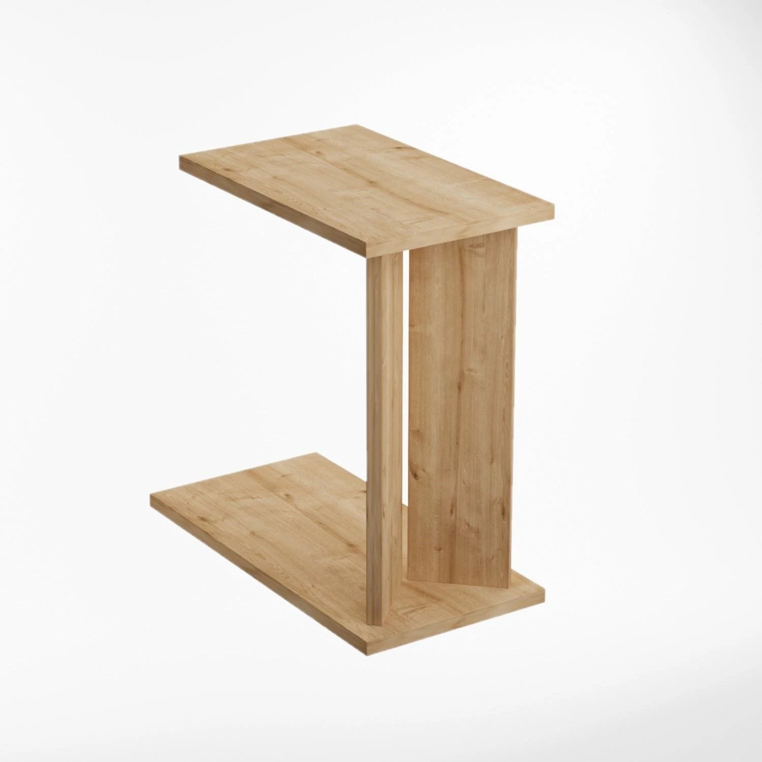 Tavolinë anësore Skye Decor, ngjyrë lisi safir