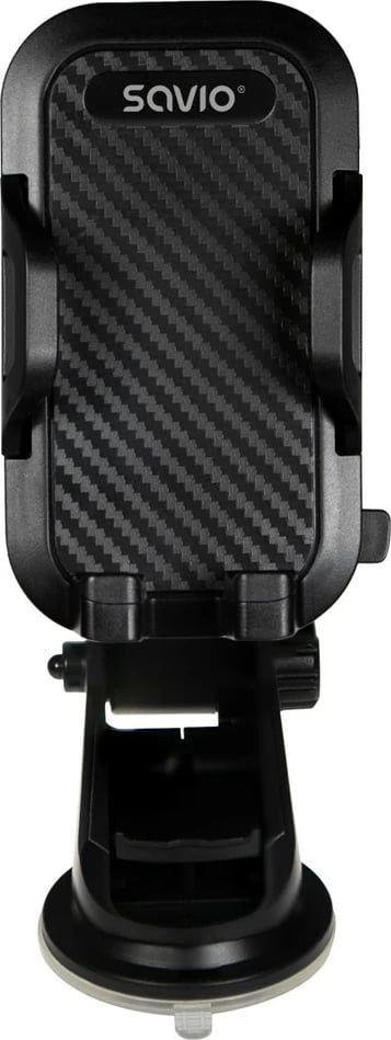 Mbajtës telefoni për veturë Savio CH-04, i zi