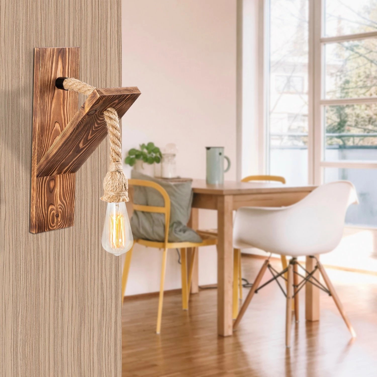 Llambë muri Opviq, Erebos - 115-A, ngjyrë druri