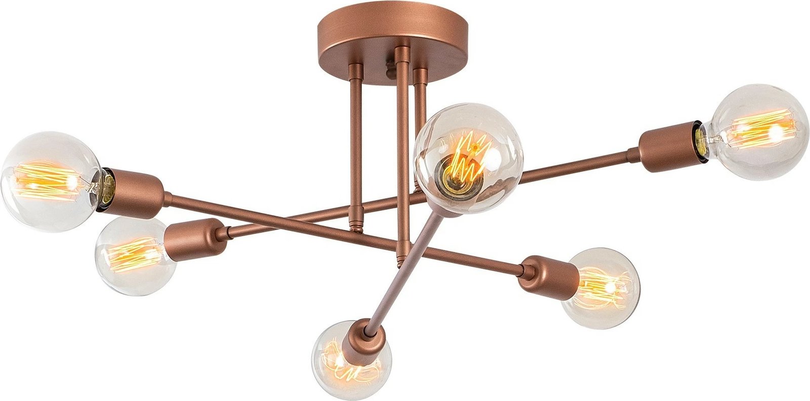 Llambë tavani Opviq, Flower, bakër, 173-AV