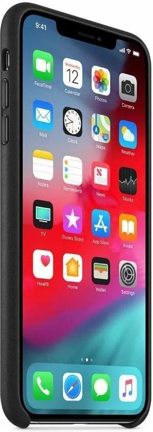 Mbështjellës Hurtel për iPhone 12 mini, lëkurë eko, Blu navy