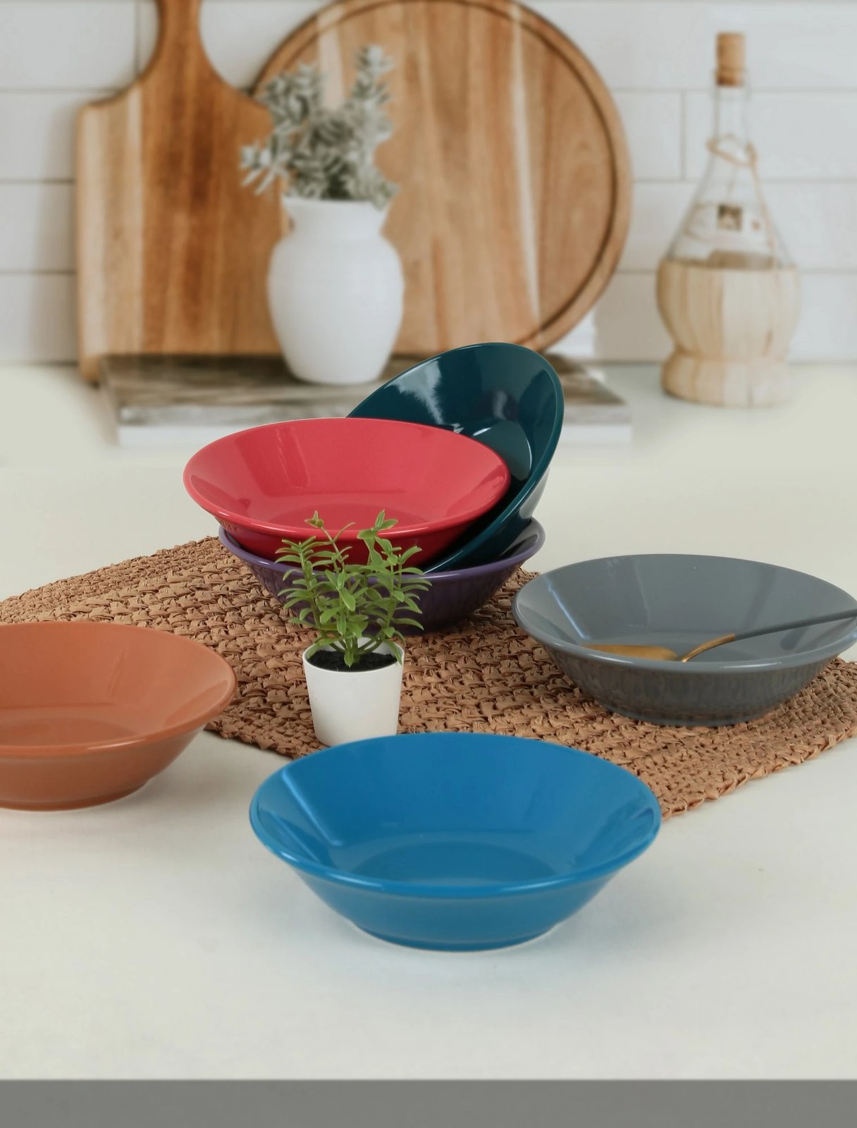 Set pjatash (6 copë), Hermia Concept, shumëngjyrëshe, X0001357100000000000000000