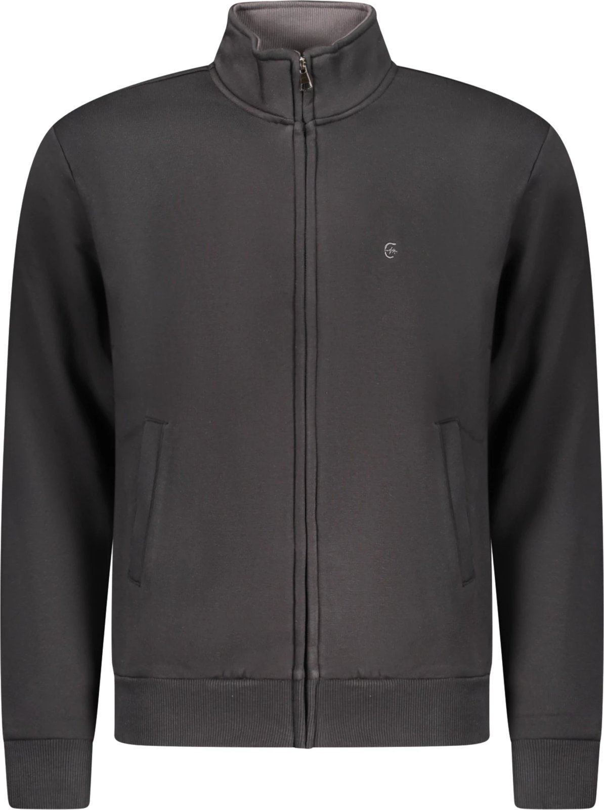 Duks për meshkuj COVERI MOVING zip-up, e zezë