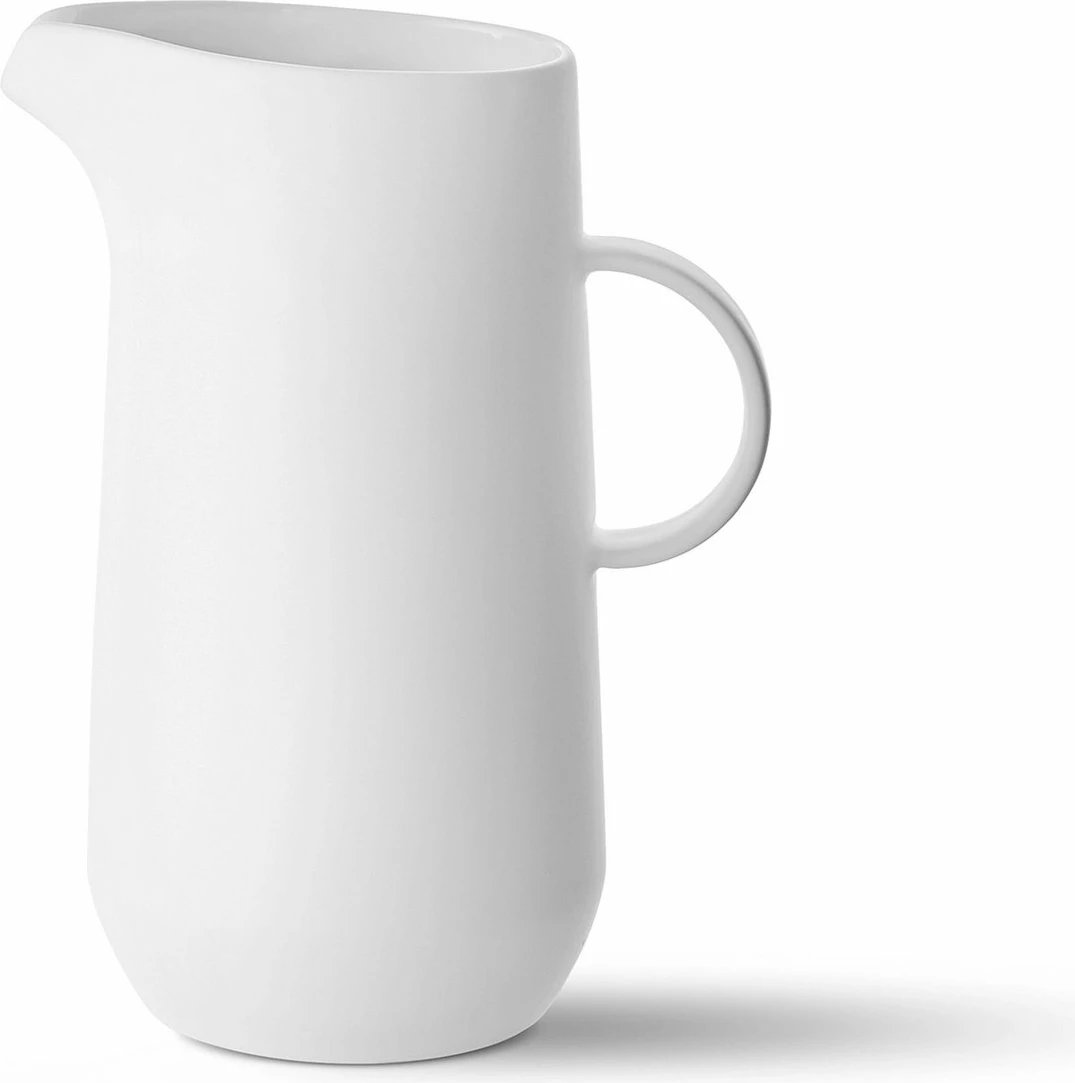 Vazo dekorative Aberto Design, DKR0463, e bardhë, 19x13x26cm