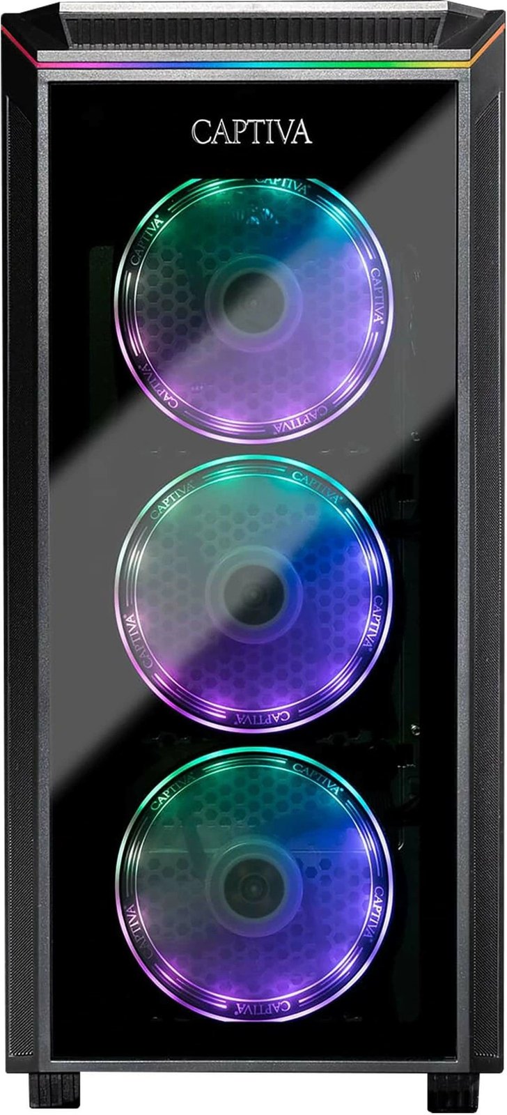 Kompjuter gaming Captiva Highend Gaming I88-942 Ultra7 265KF, 32GB/1TB SSD, RTX 5080, Win 11, kasë me RGB