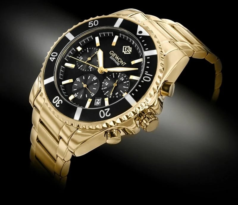 Orë dore për meshkuj Giewont, e zezë