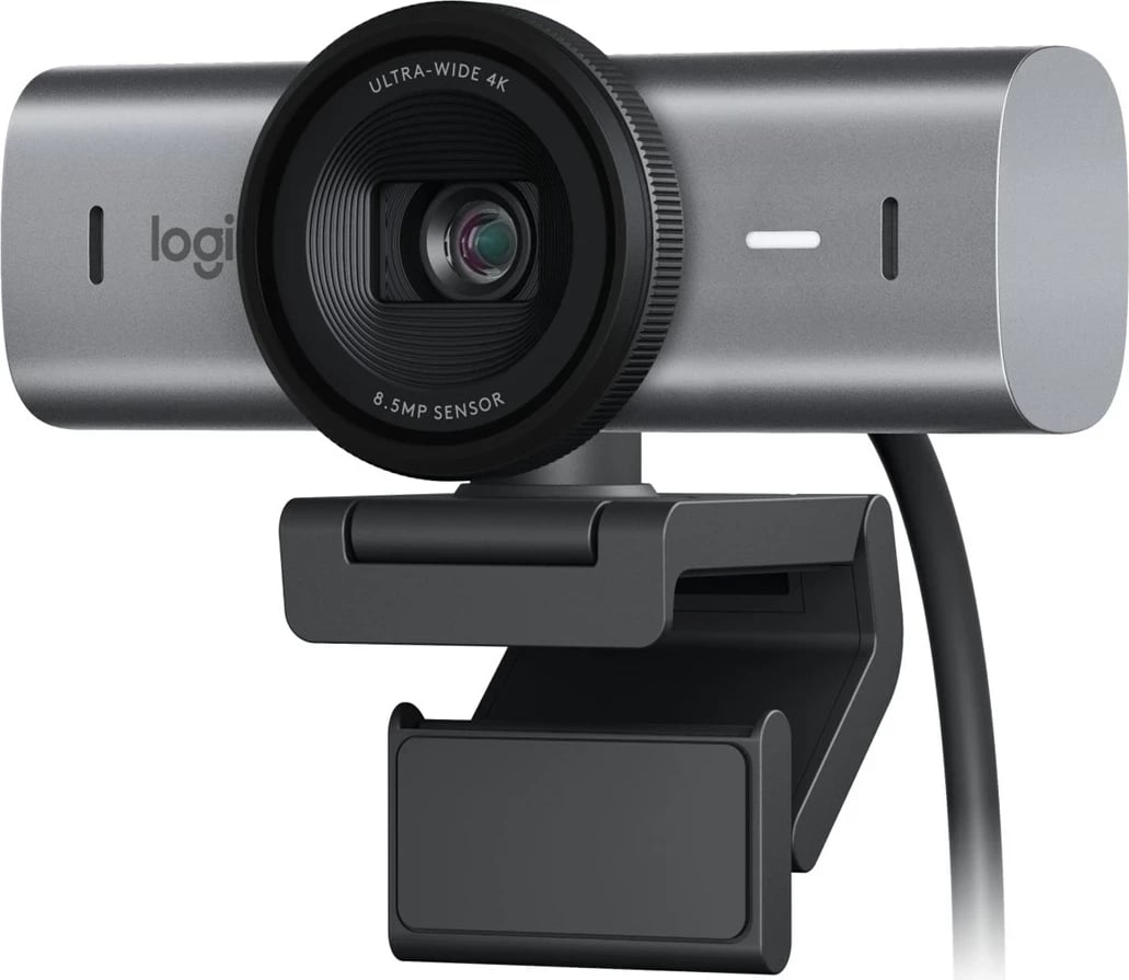 Kamerë interneti Logitech MX Brio, 4K, 8.5 MP, 3 mikrofona, Alumini