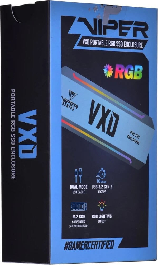 Kutia për SSD Patriot Memory VXD, Argjendtë M.2