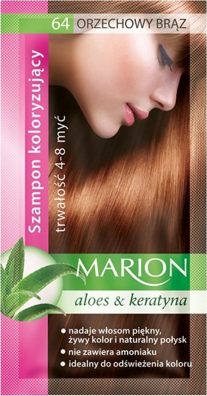 Shampo ngjyruese për femra Marion 64 Walnut Brown 40ml