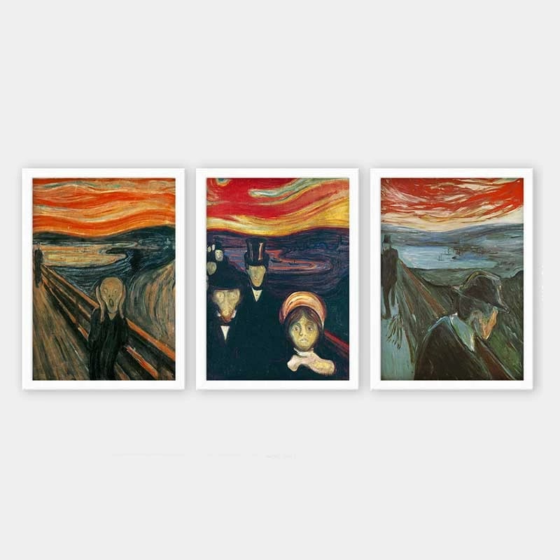 Pikturë dekorative me kornizë (3 pjesë), Wallity, 3BC_UN524494_5575