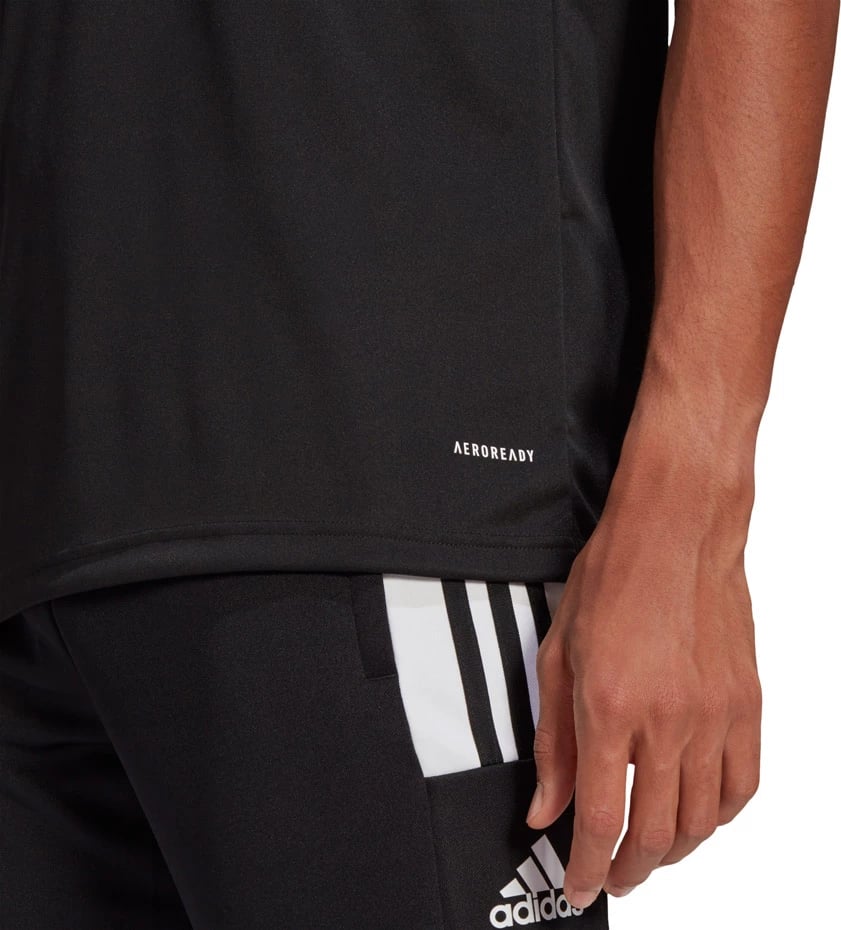 Maicë polo për meshkuj adidas, e zezë