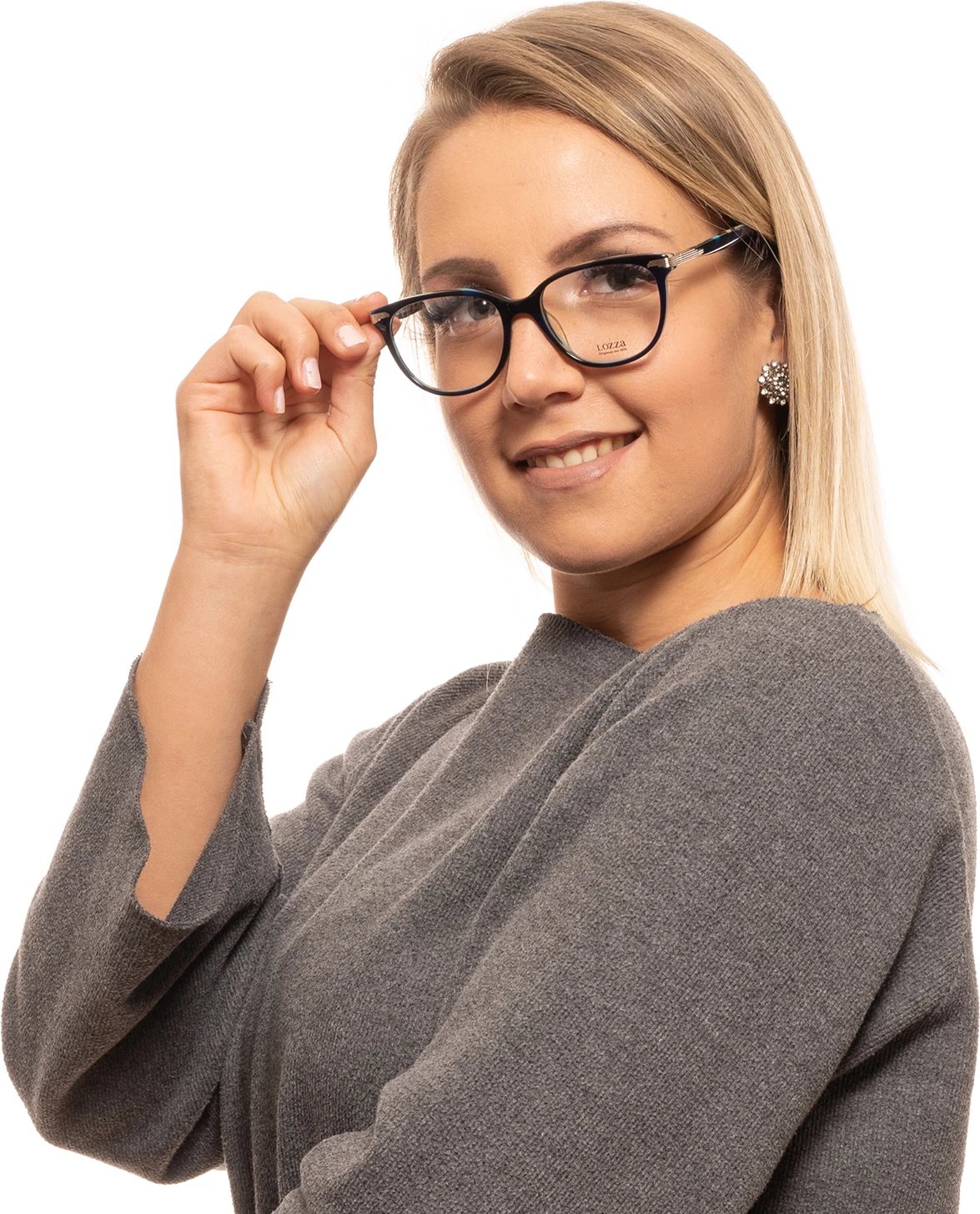 Korniza optike për femra Lozza, e zezë