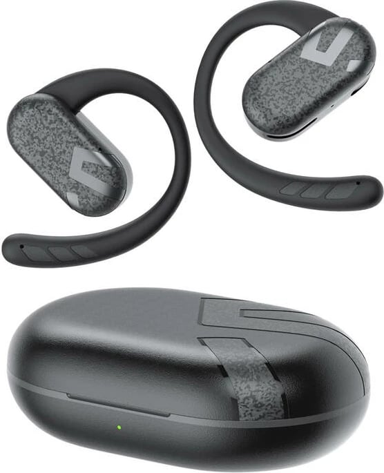 Kufje TWS Soundpeats Breezy, wireless, Bluetooth 5.4, me mikrofon, të zeza