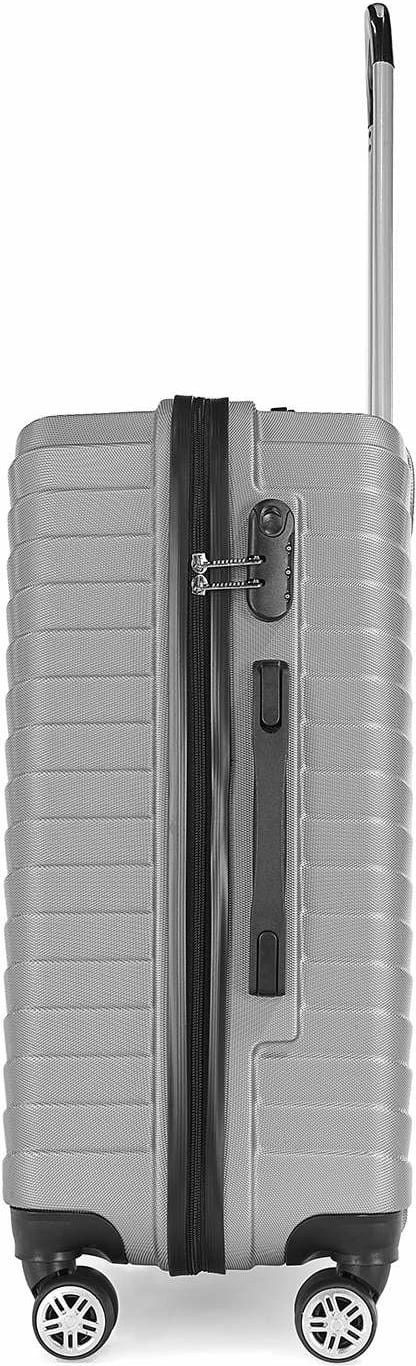 Valixhe udhëtimi mesatare, ngjyrë argjendi, Wexta Wx-1001, Zoozie Bags