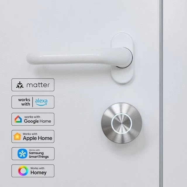 Bravë inteligjente Nuki Smart Lock PRO, wireless, argjend Bravë inteligjente Nuki Smart Lock PRO, wireless, argjend