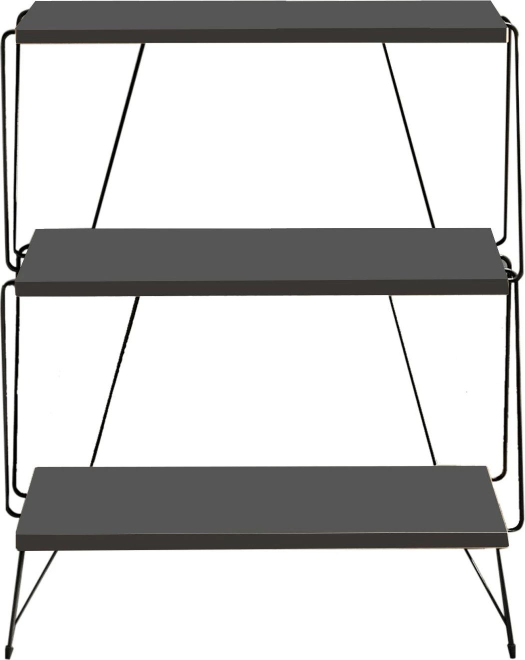 Tavolinë anësore Hanah Home, Lazandos, antracit