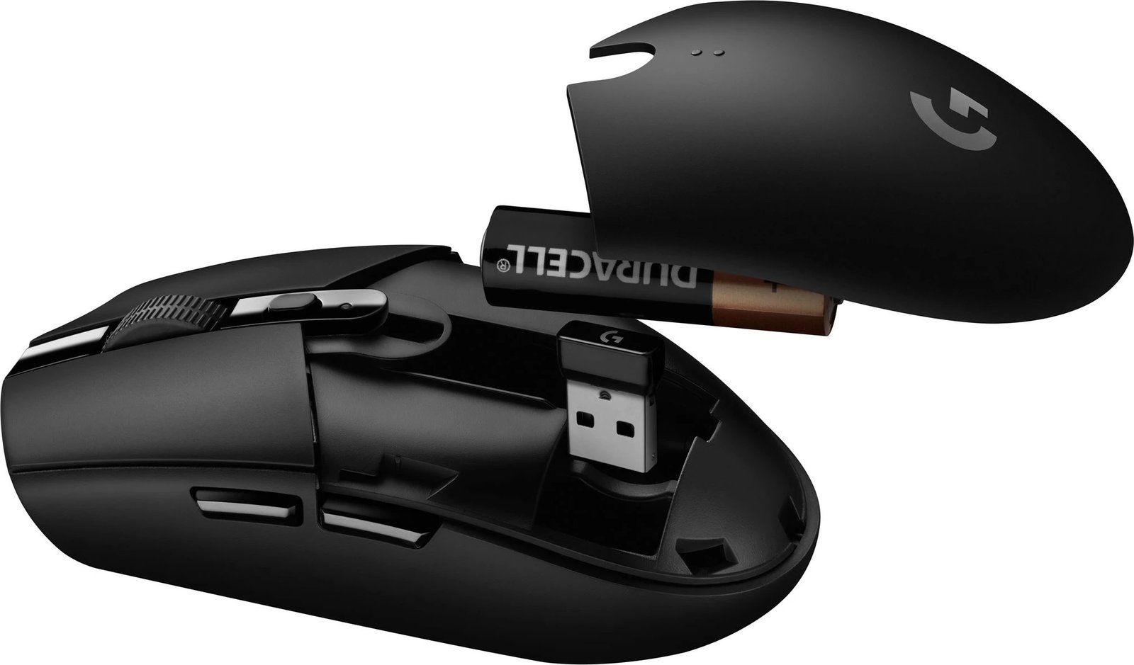 Maus Logitech G305 - Wireless, 2.4GHz, e zezë