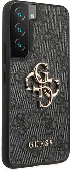 Mbështjellës Guess për Samsung Galaxy S22, Hardcase 4G, logo metalike, Gri Mbështjellës Guess për Samsung Galaxy S22, Hardcase 4G, logo metalike, Gri