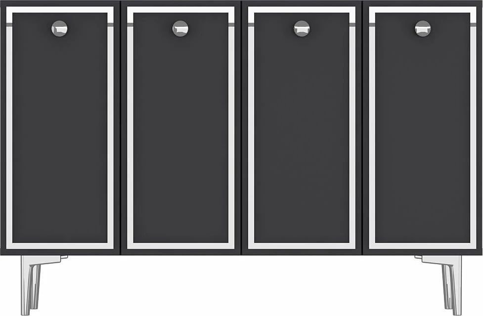 Konsol Skye Decor, anthracite, silver, 8161KM-1