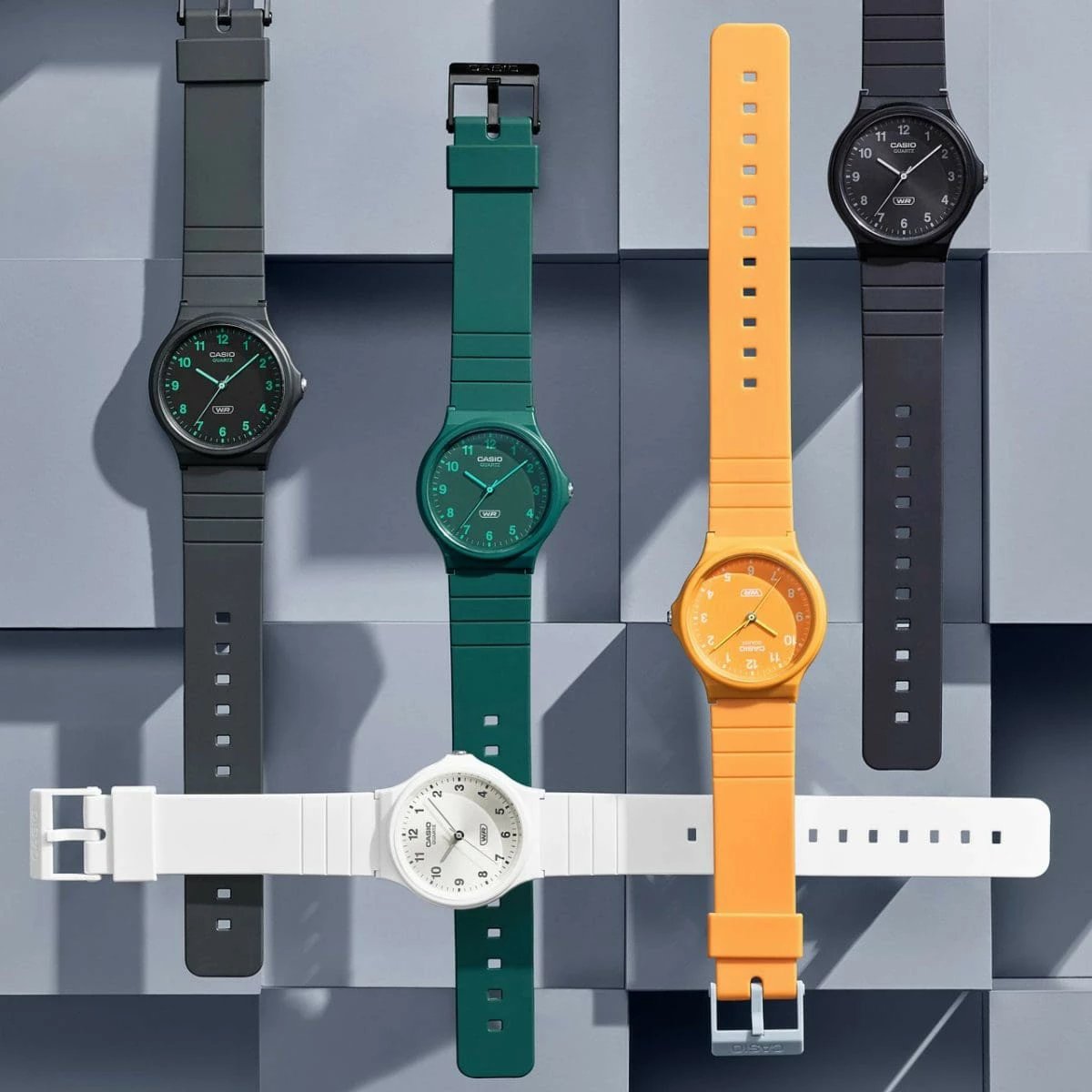 Orë dore unisex CASIO COLLECTION SERIE POP, portokalli