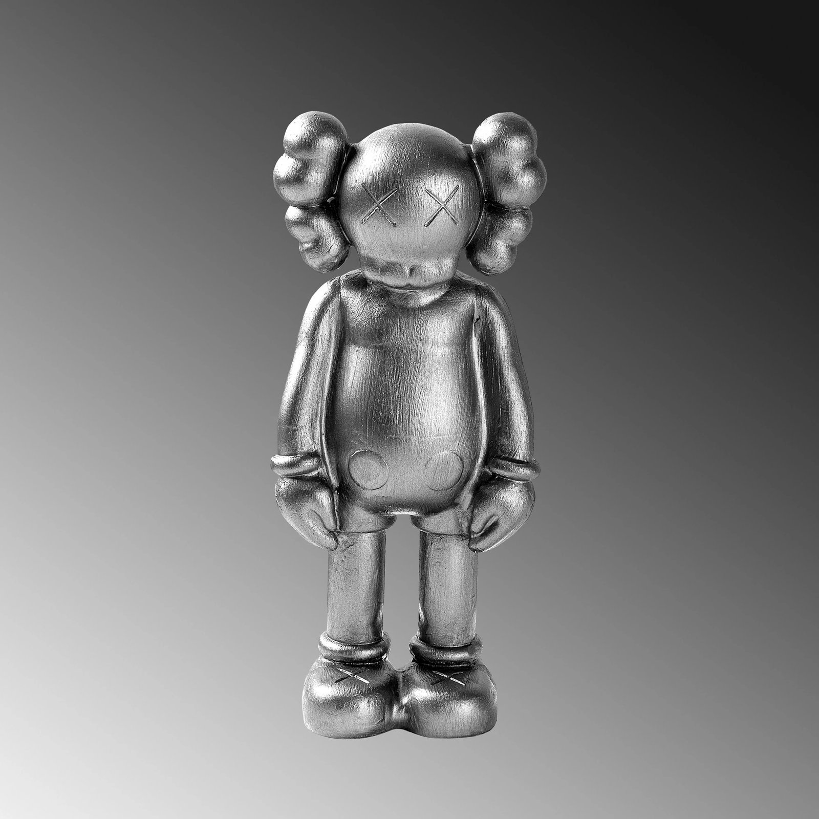 Objekt dekorativ Aberto Design, Yak-051-B, ngjyrë argjendi Objekt dekorativ Aberto Design, Yak-051-B, ngjyrë argjendi