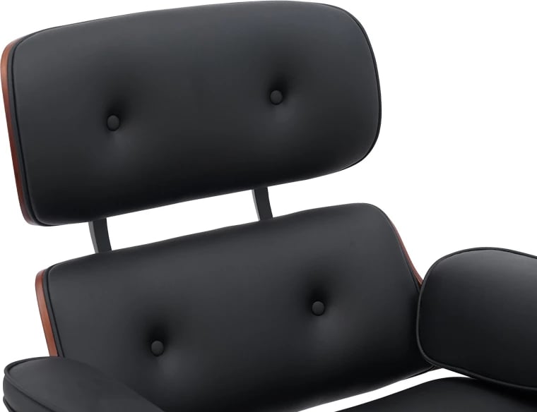 Karrige për zyre Kobane, e zezë/dru