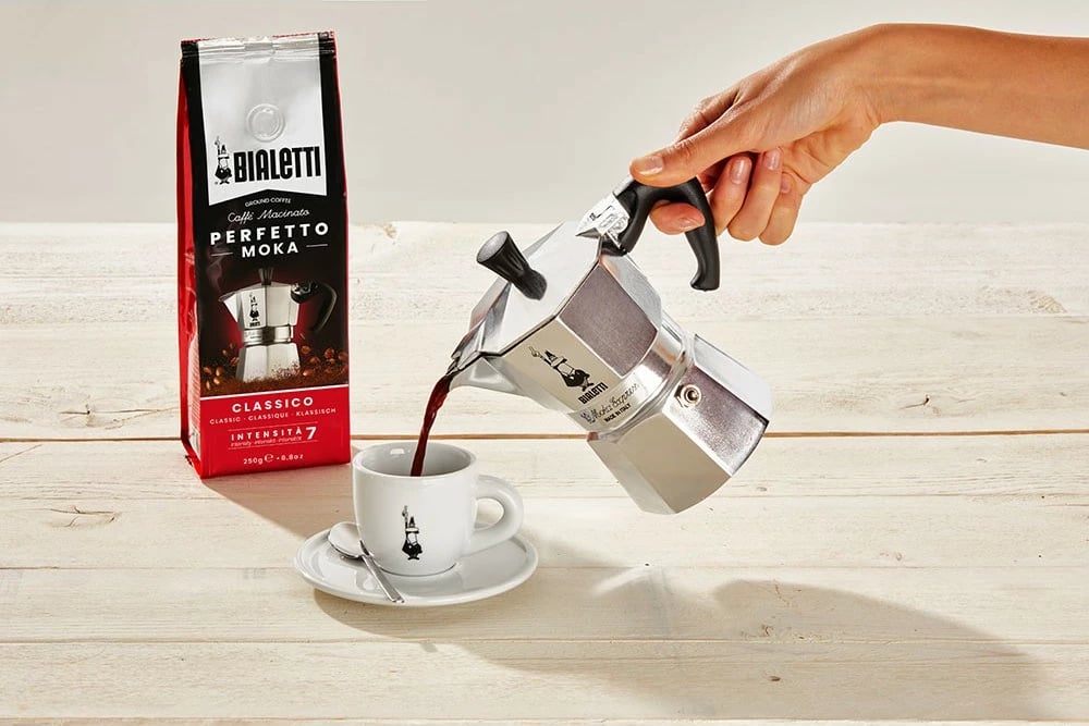 Kafe e bluar Bialetti Perfetto Moka, 250g, çokollatë