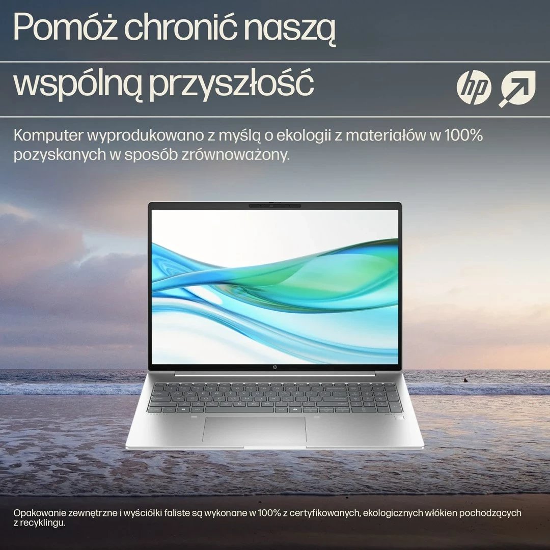 Laptop HP ProBook 460 G11, Intel Core Ultra 7, 16 GB RAM, 512 GB SSD, 16" WUXGA, Argjendtë